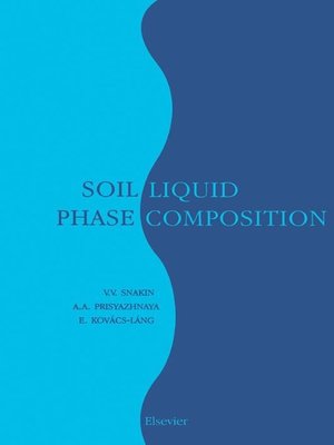 cover image of Soil Liquid Phase Composition